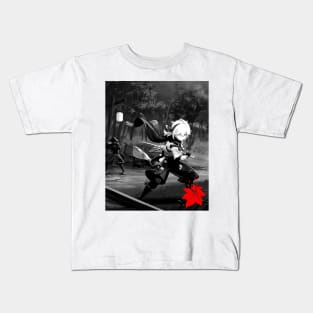 Genshin Impact Kazuha Noir Kids T-Shirt